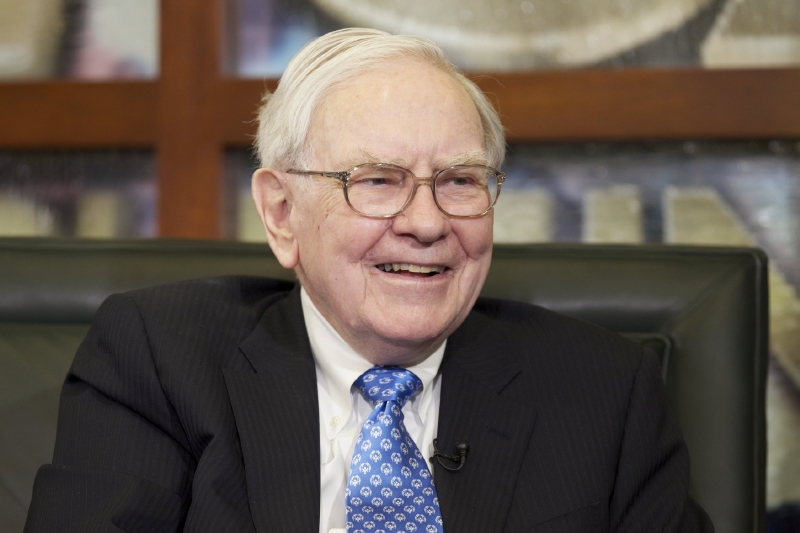 Americký podnikatel Warren Buffett.