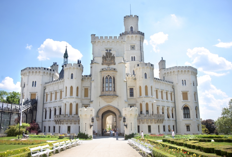 Zámek Hluboká nad Vltavou. Zámek Hluboká nad Vltavou.
