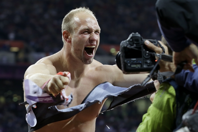 Olympijský vítěz Robert Harting.