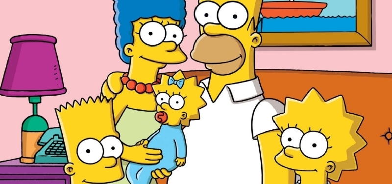 Seriál Simpsonovi. 