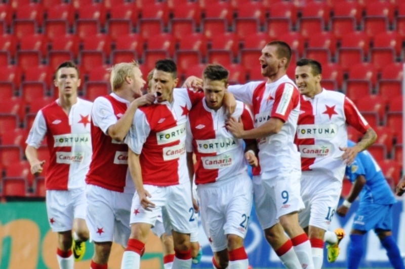 Fotbalisté pražské Slavie mají v úvodu sezony důvod k radosti.