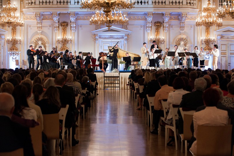 Rezidenční orchestr Collegium Marianum.
