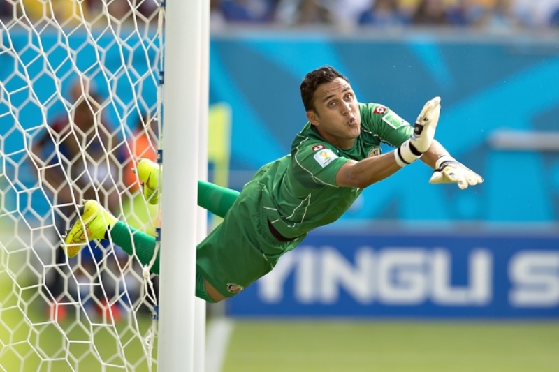 Keylor Navas uchvátil svět na šampionátu v Brazílii.
