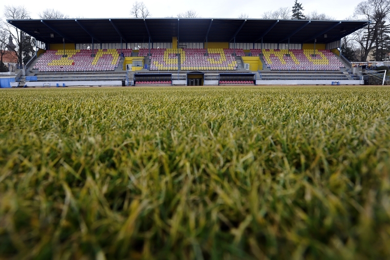 Znojemský stadion.