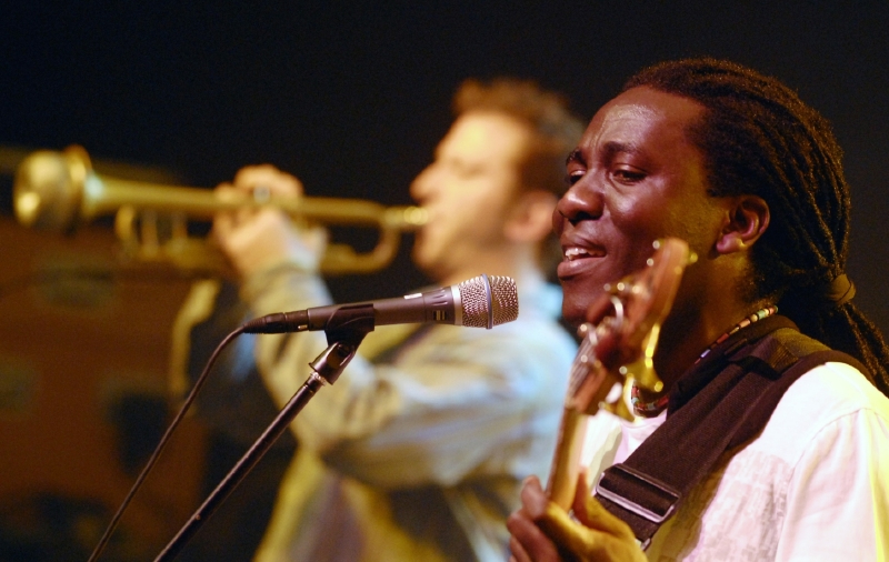 Richard Bona na archivním snímku.