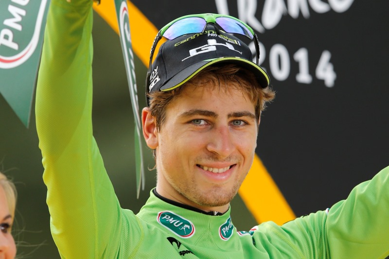 Slovenský cyklista Peter Sagan se má stát kolegou Romana Kreuzigera ve stáji Tinkoff-Saxo. Slovenský cyklista Peter Sagan se má stát kolegou Romana Kreuzigera ve stáji Tinkoff-Saxo.