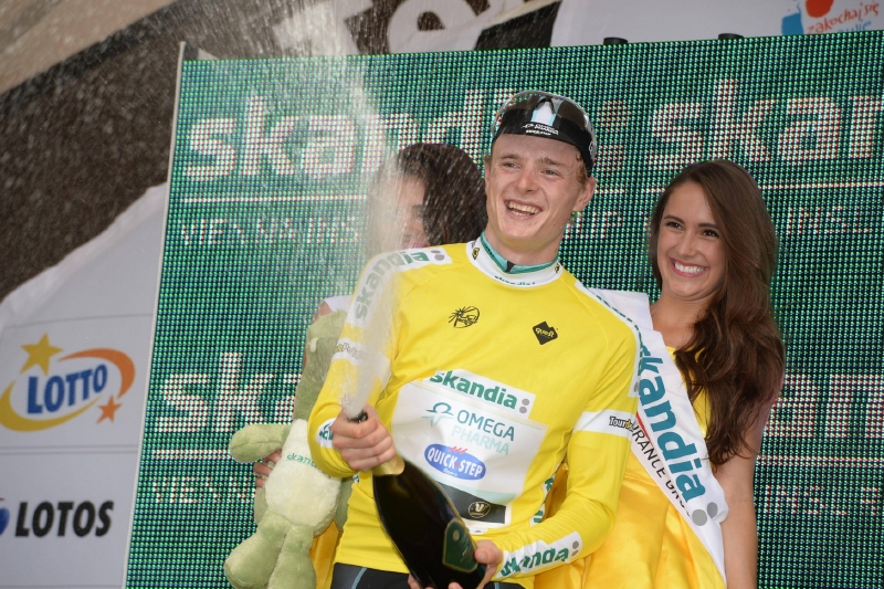 Cyklista Petr Vakoč. 