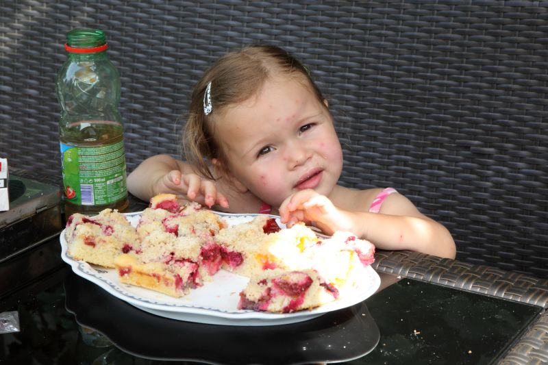 Tahle krásná beruška je Romanova vnučka.