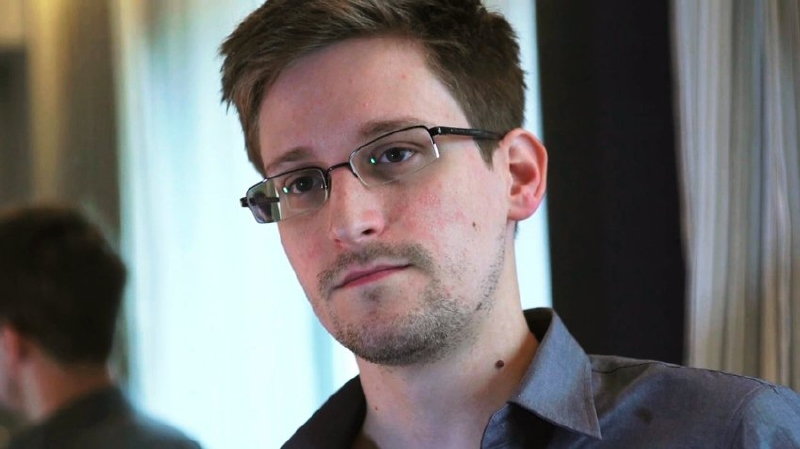 Snowden při útěku z Ruska.