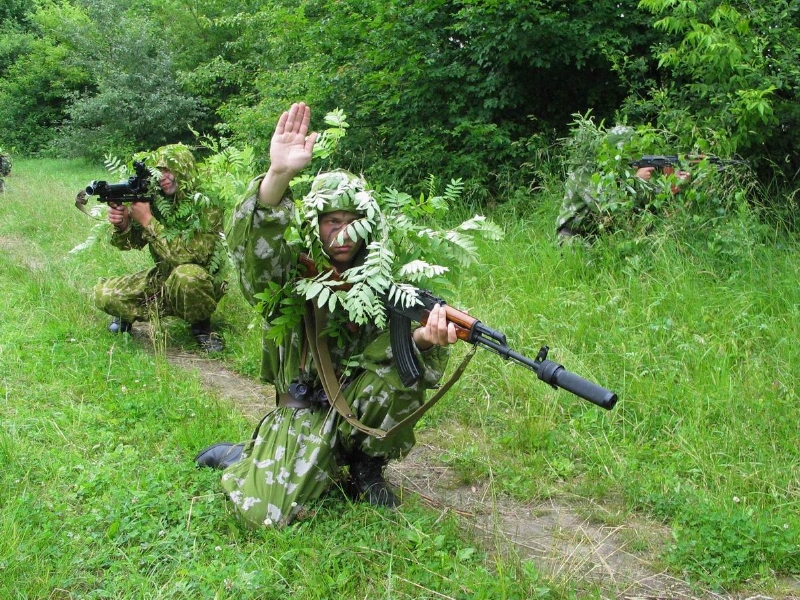 Speciální jednotky ukrajinské armády.