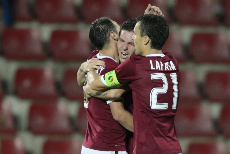 Fotbalisté Sparty.