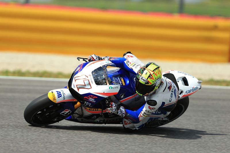 Motocyklový závodník Karel Abraham obsadil v pátečních trénincích před nedělní Velkou cenou Indianapolis v kategorii MotoGP patnácté místo. Motocyklový závodník Karel Abraham obsadil v pátečních trénincích před nedělní Velkou cenou Indianapolis v kategorii MotoGP patnácté místo.