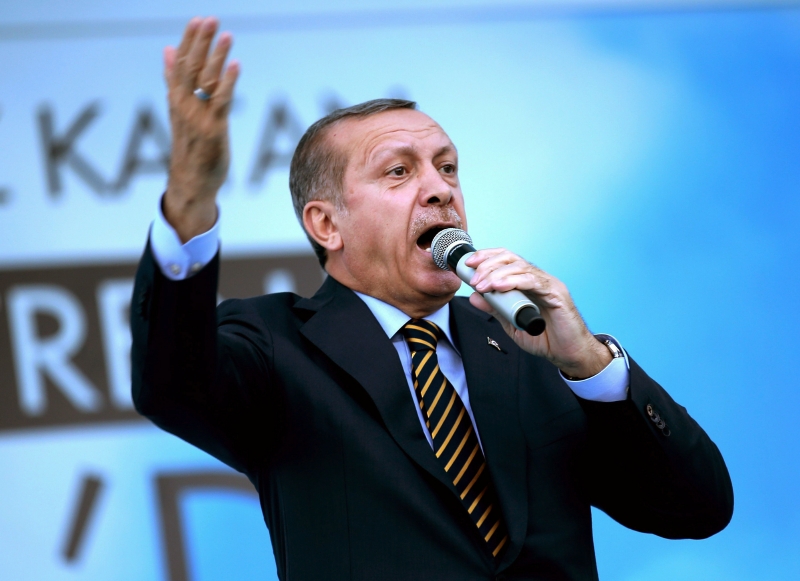 Erdogan, téměř jistě nový prezident Turecka. 