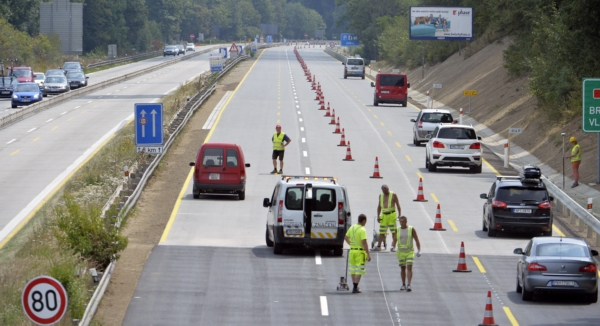 Dostavba dálnice D1 se u Jihlavy odkládá, protože by se nestihla do zimy.