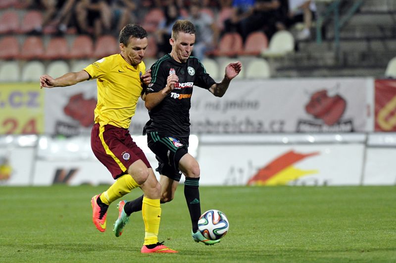 Sparta porazila Příbram o jeden gól, který vstřelil David Lafata.
