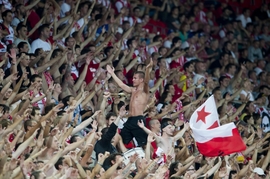Fanoušci Slavie zažívají euforii.