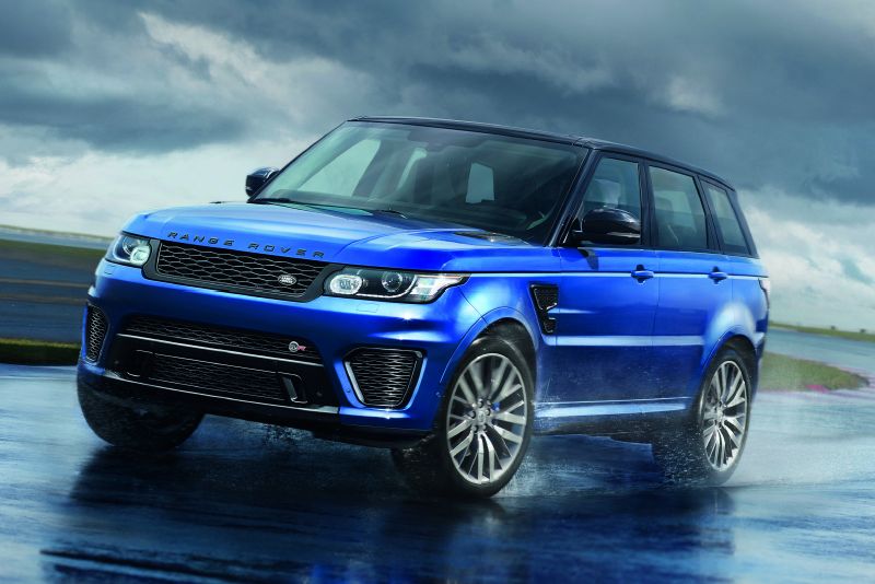 Range Rover Sport SVR je nejrychlejším sériově vyráběným SUV.