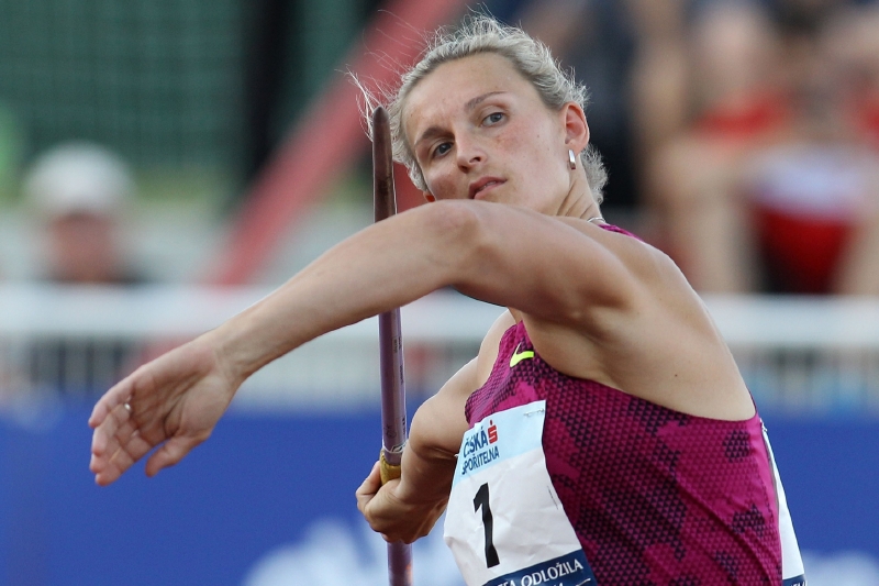 Oštěpařka Barbora Špotáková.