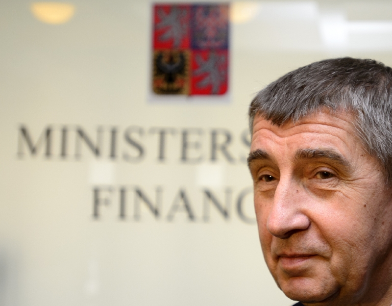 Ministr financí Andrej Babiš. Ministr financí Andrej Babiš.