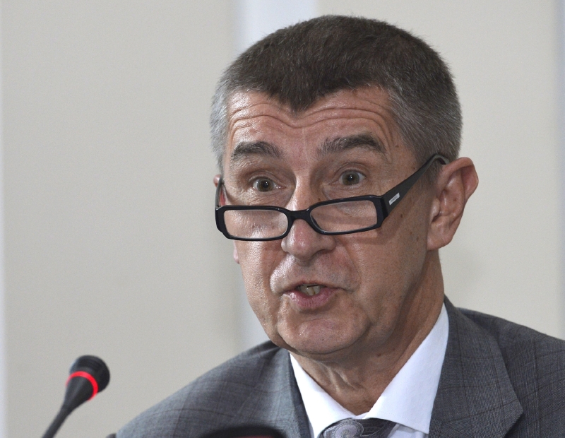 Ministr financí Andrej Babiš.