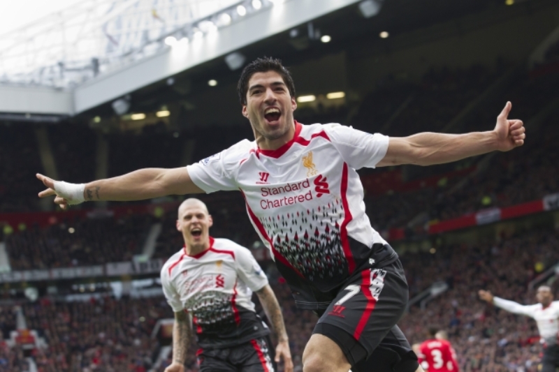 Luis Suárez se stal v dresu Liverpoolu nejlepším střelcem Premier League.