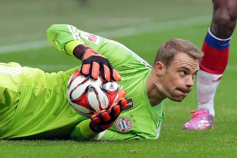 Gólman Manuel Neuer.