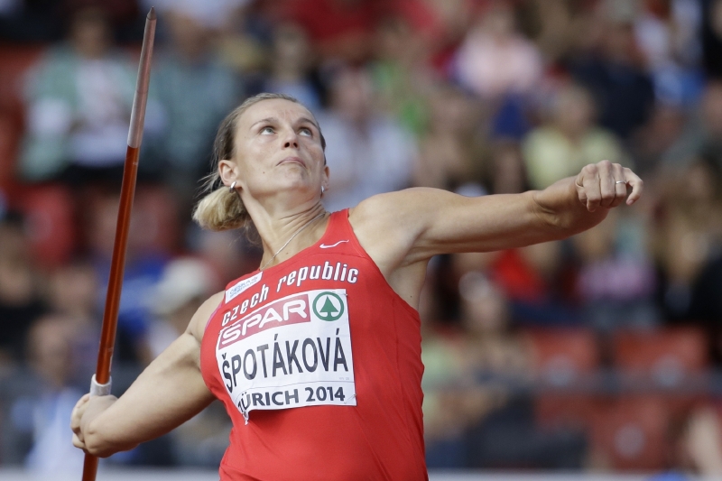 Oštěpařka Barbora Špotáková.