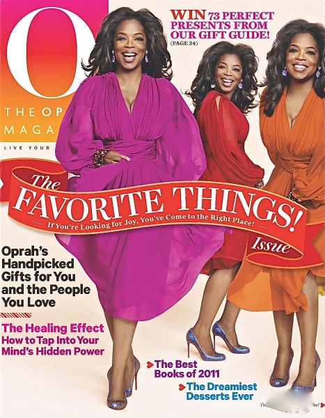 Časopis O, Oprah magazine. 