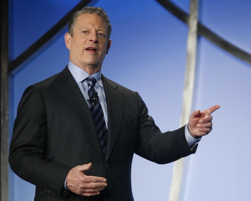 Bývalý demokratický viceprezident Al Gore. Bývalý demokratický viceprezident Al Gore.