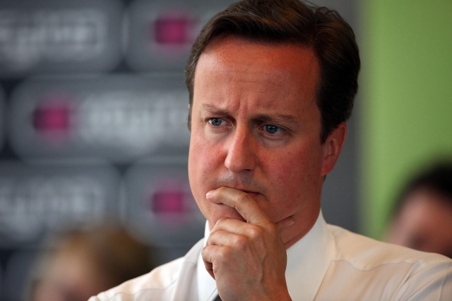 Britský premiér David Cameron.