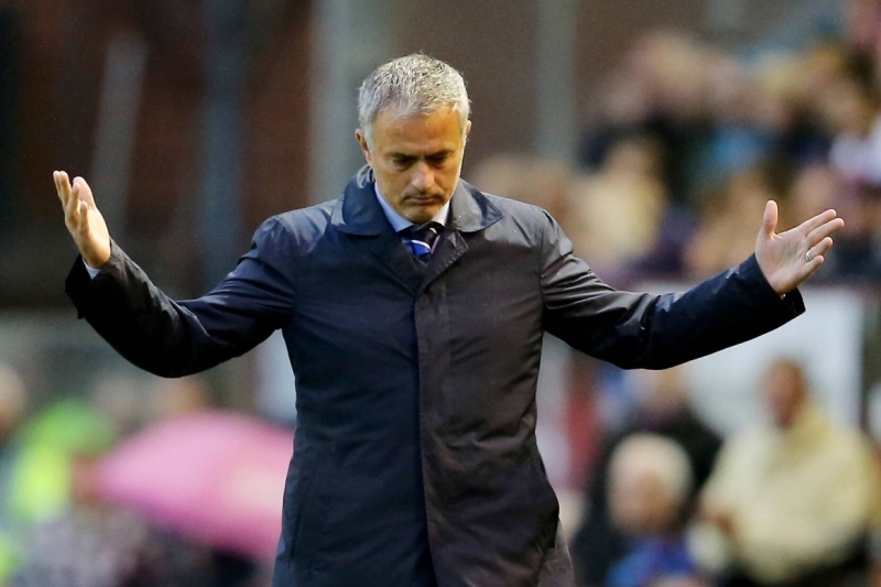 Trenér Chelsea José Mourinho.