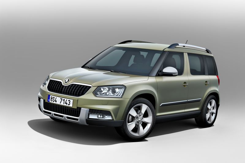 Letos byla v Rusku zahájena výroba modernizovaného modelu Škoda Yeti (ilustrační foto).