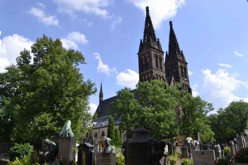 Pražský Vyšehrad.