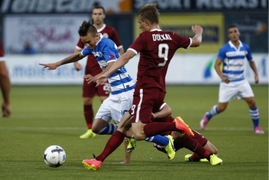 Bořek Dočkal v zápase proti Zwolle.