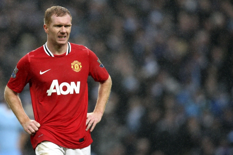 Legenda Manchesteru United Paul Scholes.