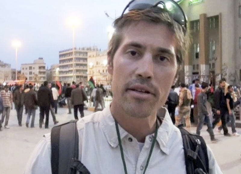 Americký novinář James Foley.
