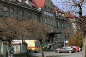 Rumburská nemocnice.