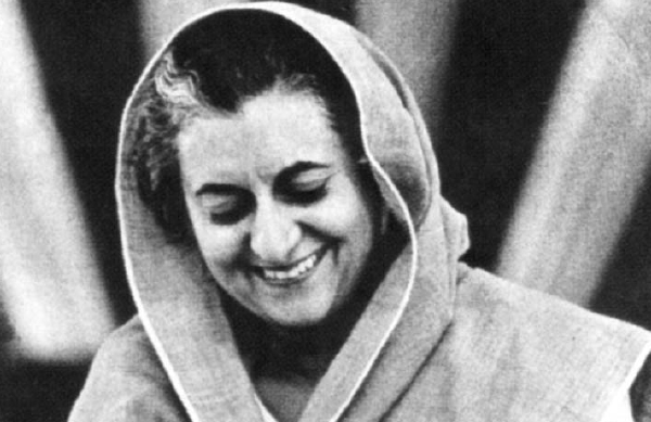 Indira Gándhíová.