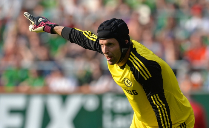 Gólman fotbalistů Chelsea Petr Čech.