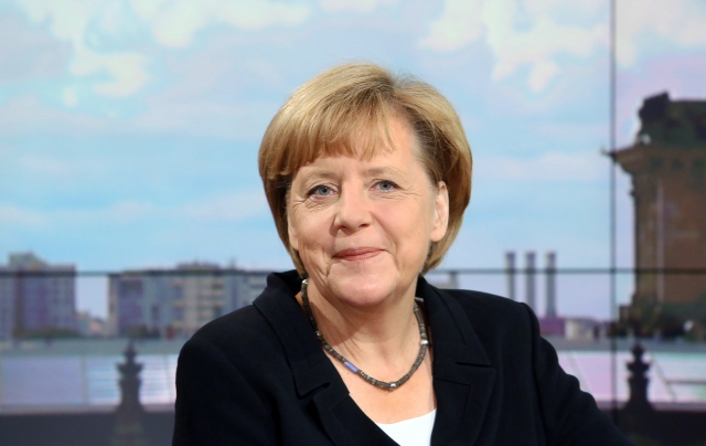 Nejmocnější žena světa Angela Merkelová při tradičním "letním" interview pro stanici ARD.