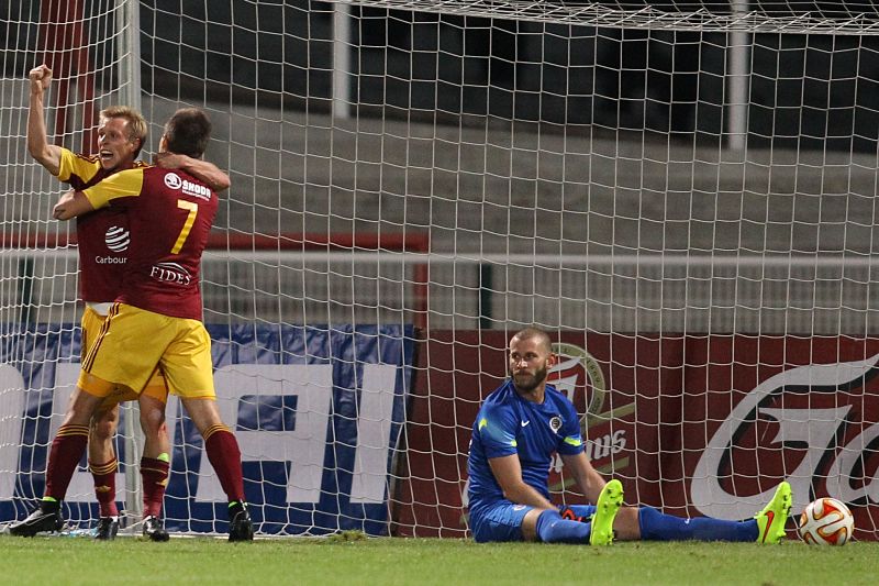 Gól sparťanům vstřelil záložník Tomáš Berger.