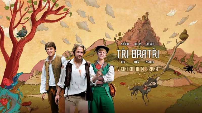 Oficiální plakát k filmu Tři bratři.