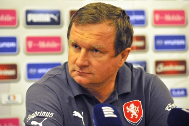 Trenér fotbalové reprezentace Pavel Vrba.