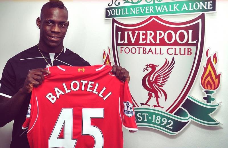 Mario Balotelli bude v Liverpoolu nosit svou tradiční pětačtyřicítku.