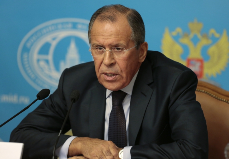 Ruský ministr zahraničí Sergej Lavrov. Ruský ministr zahraničí Sergej Lavrov.