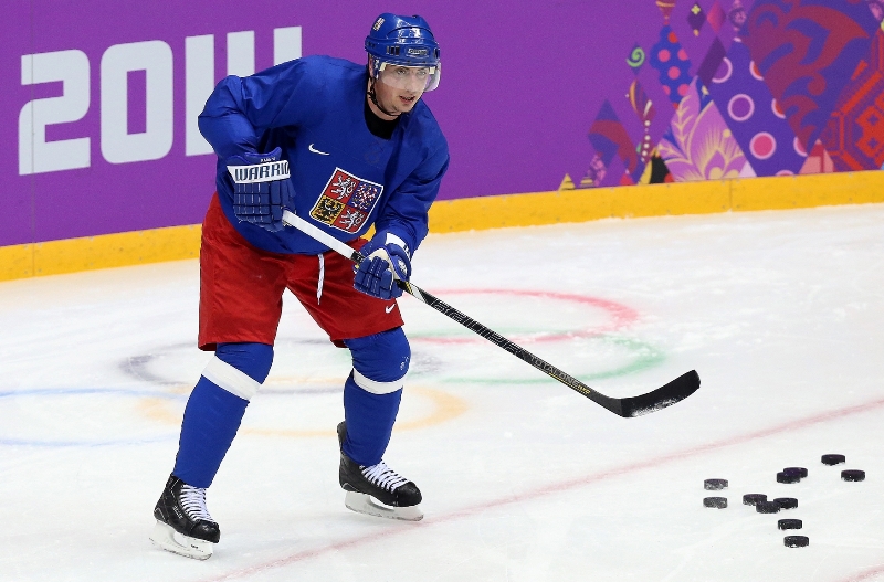 Hokejový obránce Tomáš Kaberle by mohl vrátit do NHL v dresu New Jersey. Hokejový obránce Tomáš Kaberle by mohl vrátit do NHL v dresu New Jersey.