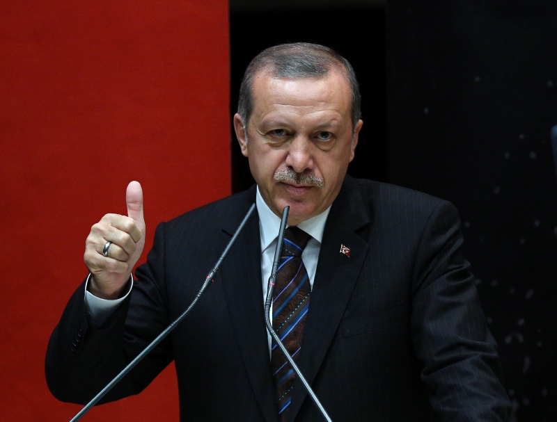 Erdogan, nový prezident Turků.