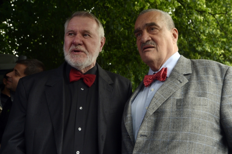Europoslanec Jaromír Štětina (vlevo) a předseda TOP 09 Karel Schwarzenberg. Europoslanec Jaromír Štětina (vlevo) a předseda TOP 09 Karel Schwarzenberg.