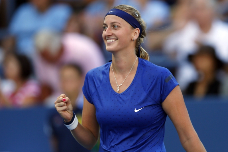 Petra Kvitová porazila další krajanku, na US Open přes ni neprošla Petra Cetkovská.