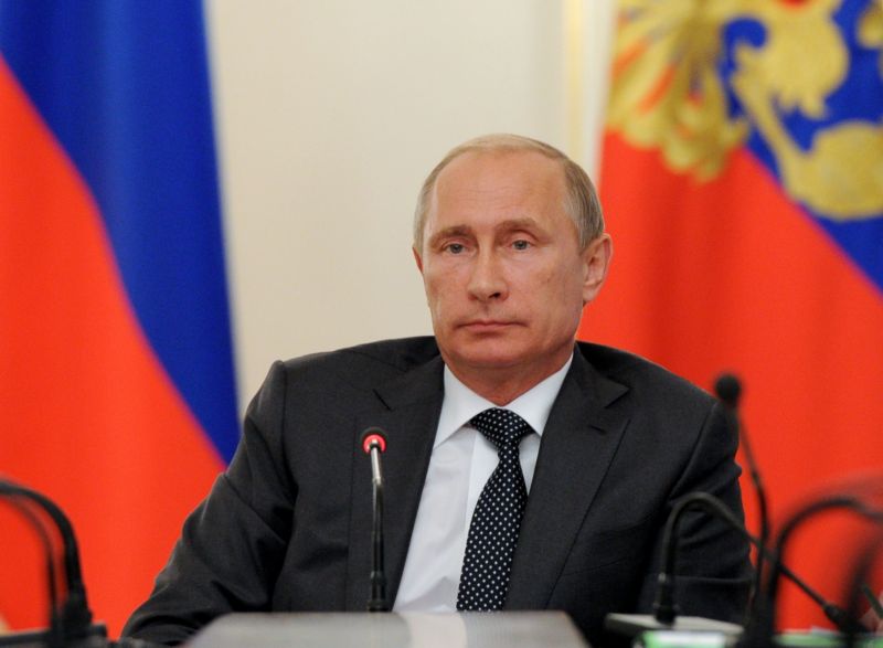 Ruský prezident Vladimir Putin.